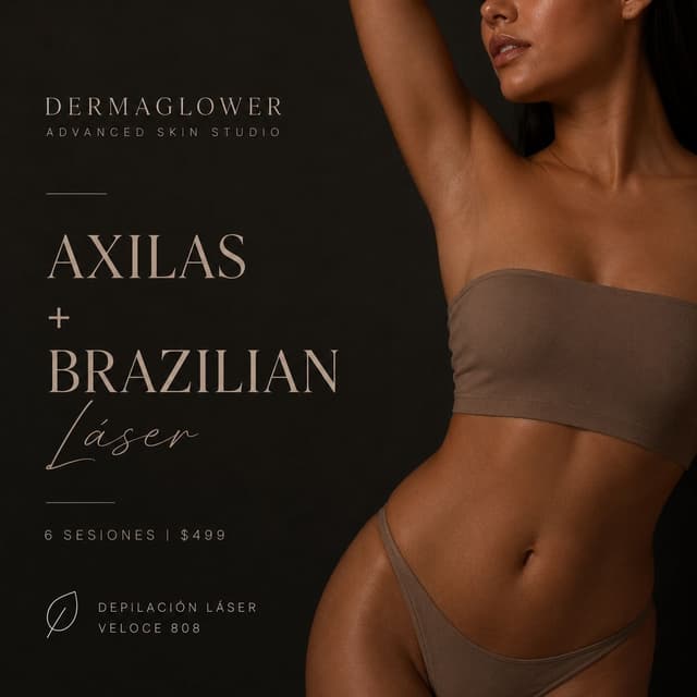 Axilas + Brazilian at Dermaglower Beauty Studio LLC in Bronx, NY